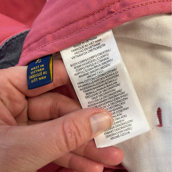 Polo Ralph Lauren NWT Relaxed Fit 10" Chino Shorts Men`s Size 42 Red - Picture 7 of 11